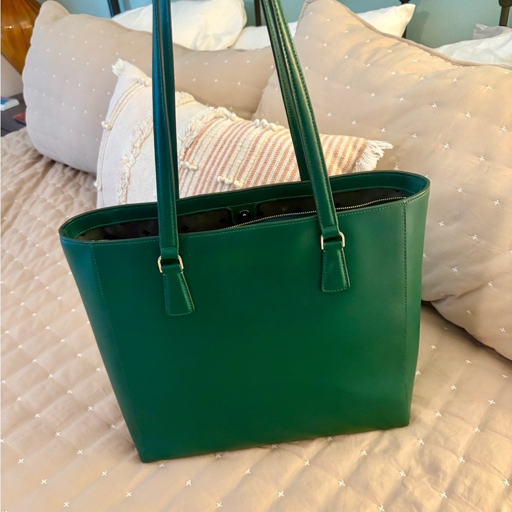 Kate Spade Emerald Green Shoulder Bag - Picture 2 of 5